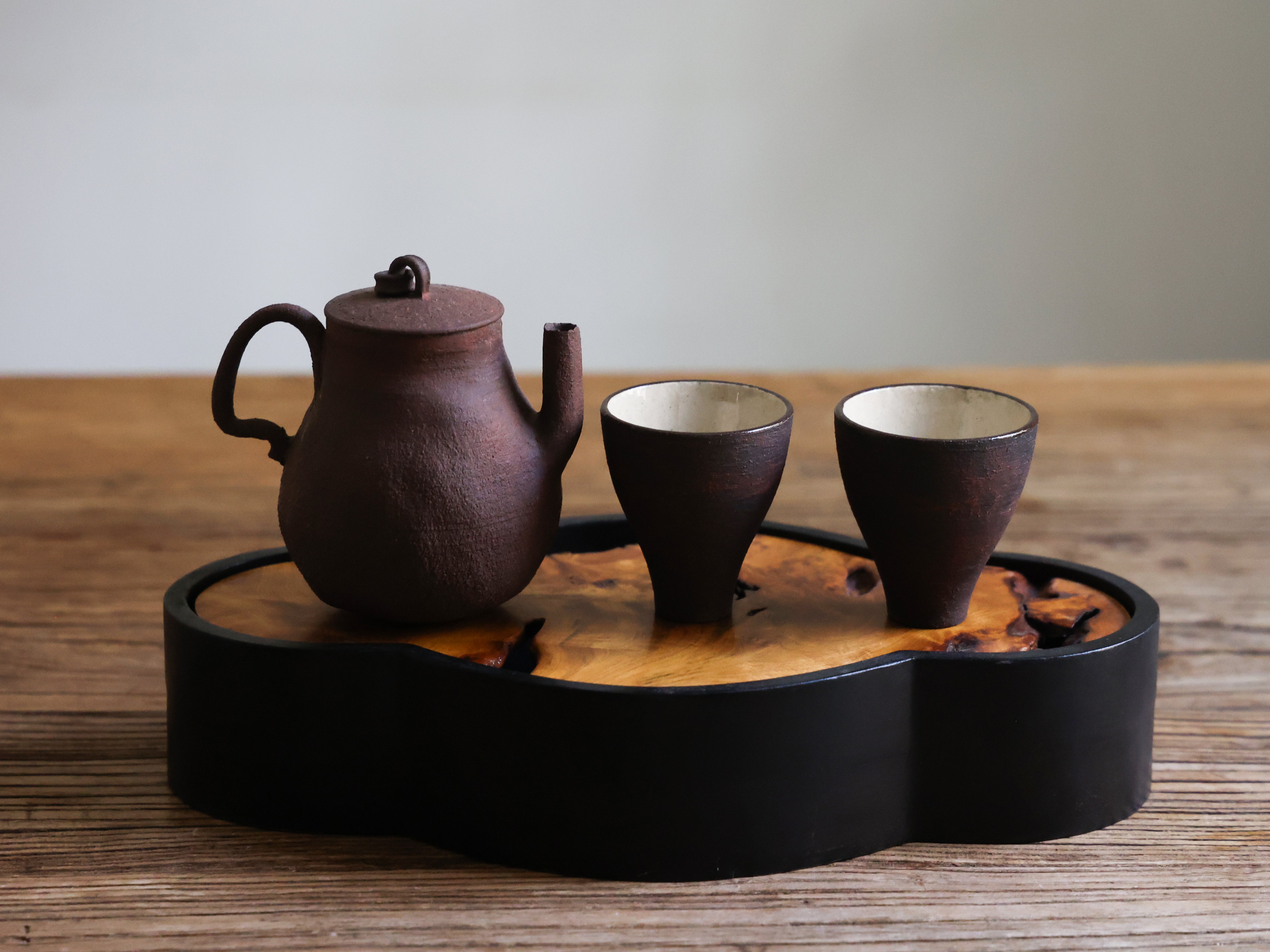 Cloud Wooden Teapot Support