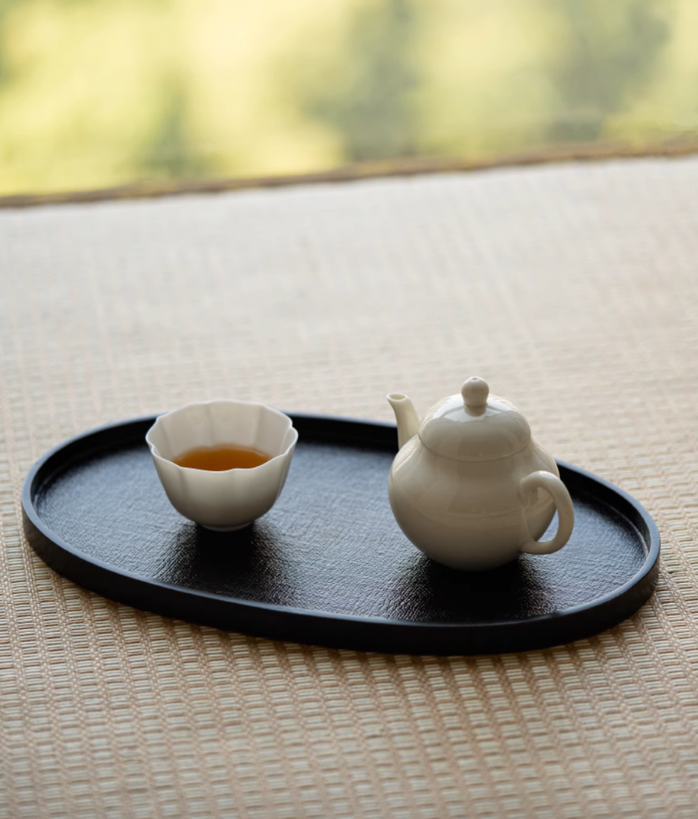 Lacquered Linen Tray