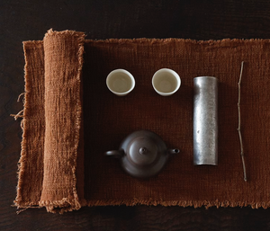 Light Brown Plant Dyed Chabu (Tea Mate)