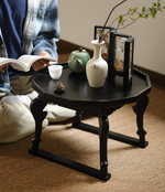 Handmade Traditional Tea Table - Black