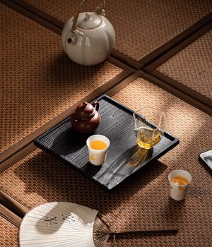 Four Legs Wooden Tea Tray/Table (S)