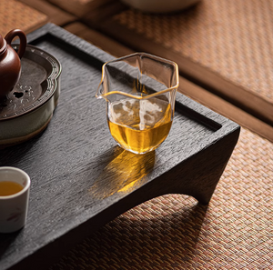 Four Legs Wooden Tea Tray/Table (L)