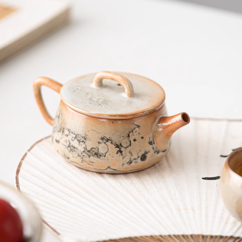 Shino Ink Teapot #05