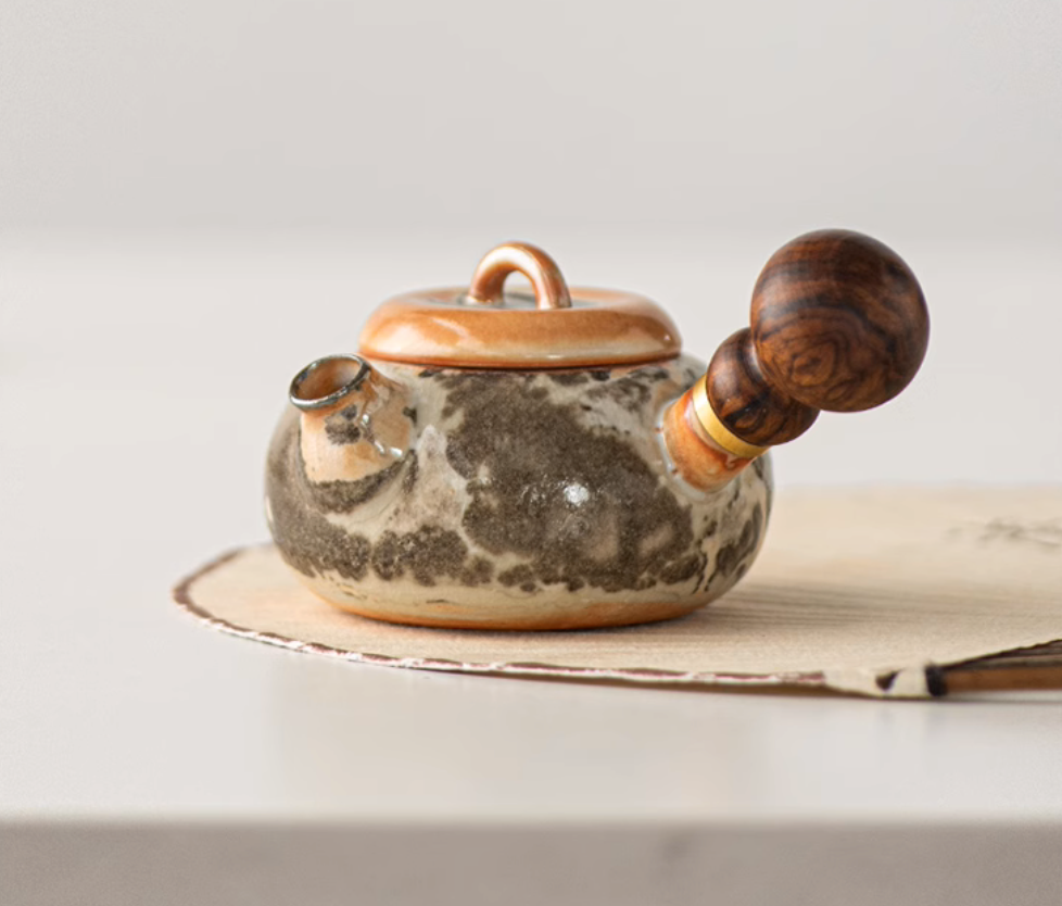 Shino Ink Teapot #02