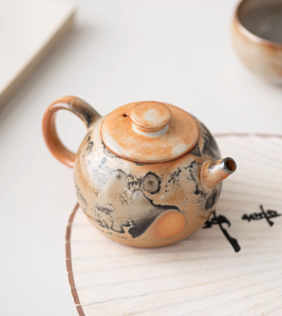 Shino Ink Teapot #06