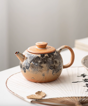 Shino Ink Teapot #06