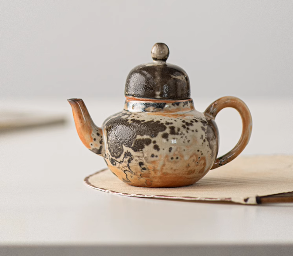 Shino Ink Teapot #04