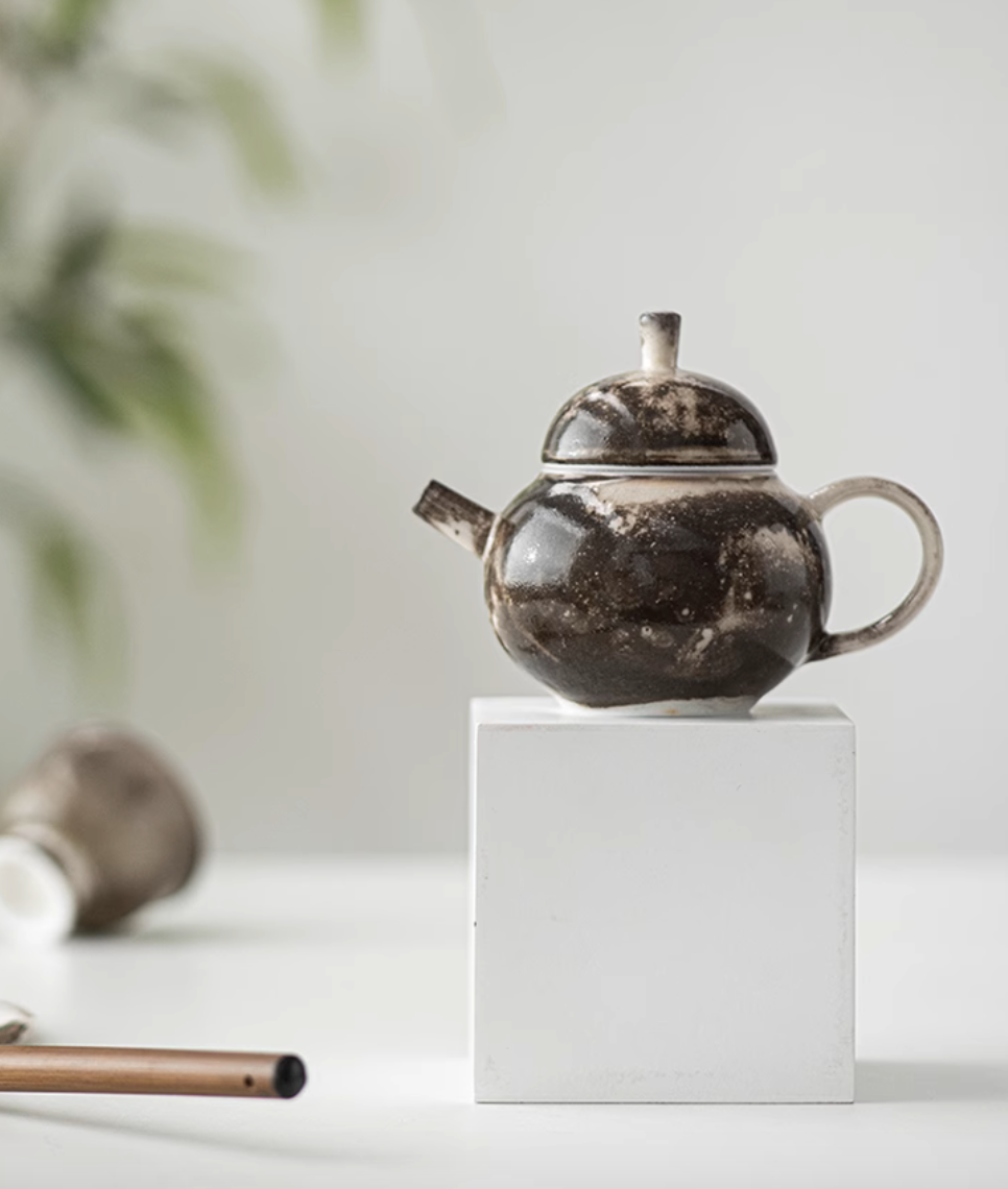 Shino Ink teapot #08