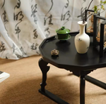 Handmade Traditional Tea Table - Black