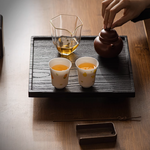 Four Legs Wooden Tea Tray/Table (S)