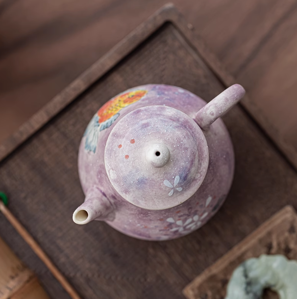 Handpainted Goldfish Teapot