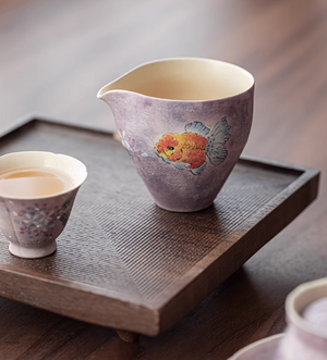 Handpainted Goldfish  Faircup