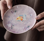 Handpainted Goldfish Tray