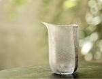 [Qin] Handblown Frost Glass Faircup- Tall