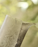 [Qin] Handblown Frost Glass Faircup- Tall