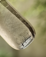 [Qin] Handblown Frost Glass Faircup- Tall