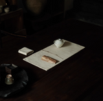 Hand-embroidered Tea Mate - Rectangle