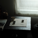 Hand-embroidered Tea Mate -Square