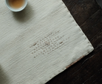 Hand-embroidered Tea Mate -Square