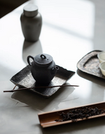 Woodfired Metallic Teapot