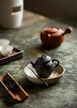 Woodfired Metallic Teapot