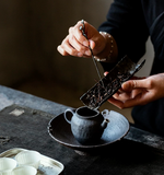 Woodfired Metallic Teapot
