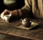 Hand-carved Calligraphy Zisha Teapot