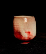 Soda Woodfired Teacup - Red
