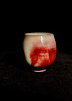 Soda Woodfired Teacup - Red