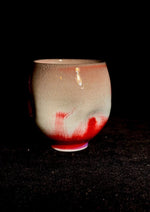 Soda Woodfired Teacup - Red