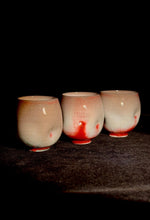 Soda Woodfired Teacup - Red