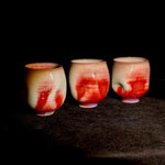 Soda Woodfired Teacup - Red