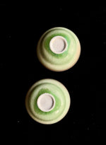 Soda Woodfired Teacup - Green