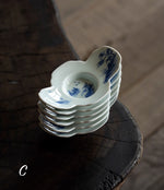 Handpainted Qinghua Teacup Holder