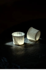 Folded Paper Ceramic Teacup -1