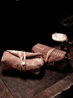 Persimmon Dyed Tea Ware Pouch