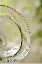 Bubble Leaf Glass Tea Scoop