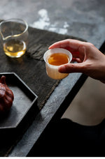Folded Paper Ceramic Teacup -1