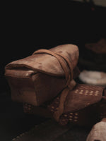 Persimmon Dyed Tea Ware Pouch
