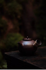 Earthy Brown Kettle （available over an open flame)