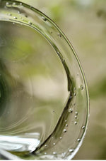 Bubble Leaf Glass Tea Scoop