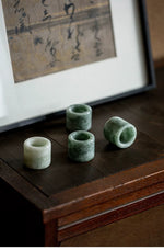 Pale Green Jade Teapot Lid Holder