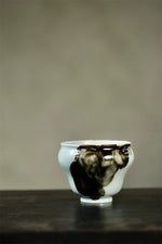Abstract Brush Teacup
