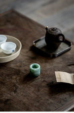 Pale Green Jade Teapot Lid Holder