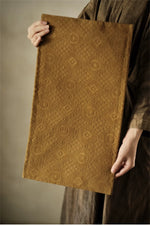 Chinese Coin Jacquard Embossed Tea Mat