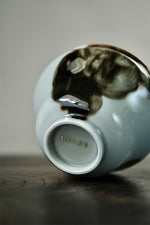 Abstract Brush Teacup