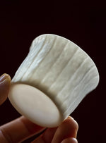 Folded Paper Ceramic Teacup -1