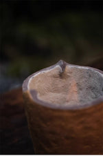 Earthy Brown Kettle （available over an open flame)