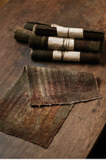 Plant Dyed Linen Tea Mat