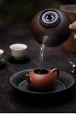 Earthy Brown Kettle （available over an open flame)